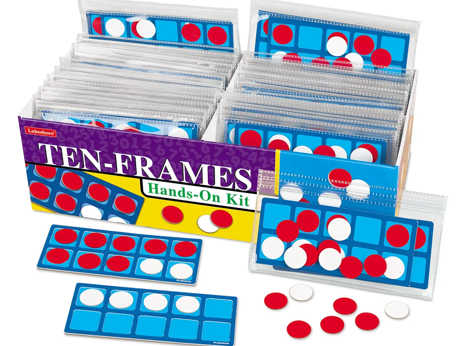 Ten-Frames Hands-On Teaching Kit