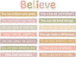 Terrazzo Tones Believe Bulletin Board Set