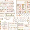 Terrazzo Tones Calendar Bulletin Board Set