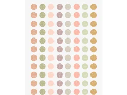 Terrazzo Tones Circle Mini Stickers