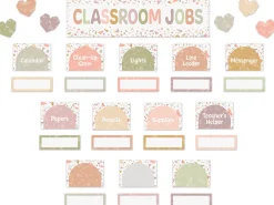 Terrazzo Tones Classroom Jobs Bulletin Board Set