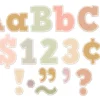 Terrazzo Tones 4" Punch-Out Letters