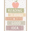 Terrazzo Tones Reading Is Always a Good Idea Poster