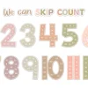 Terrazzo Tones Skip-Count Bulletin Board Set