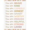 Terrazzo Tones You Are Poster