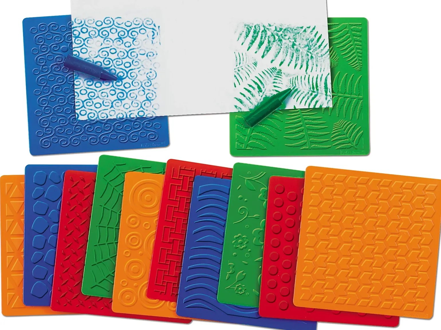 Textured Rubbing Plates