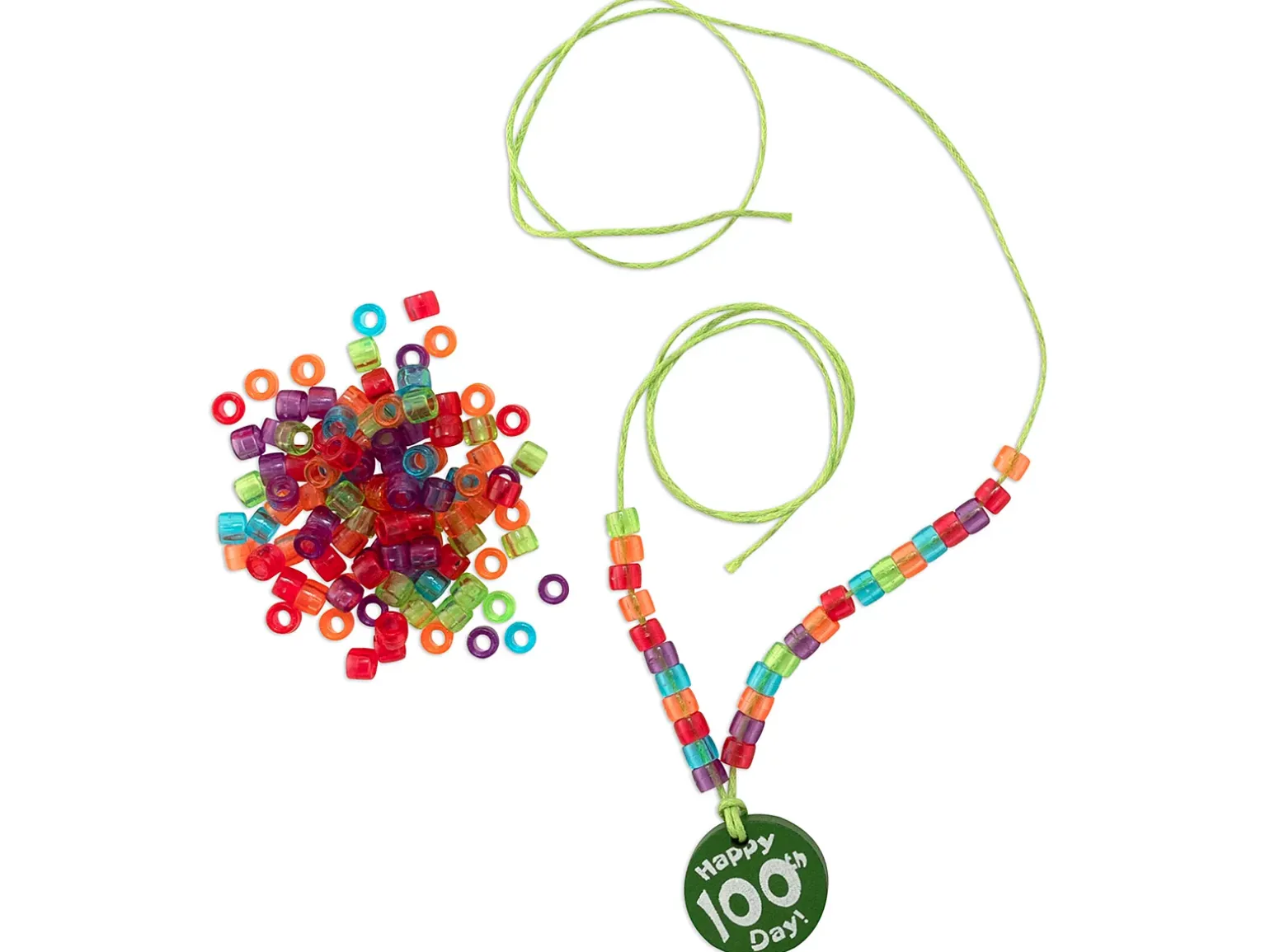 100th Day of School Bead Kits - Set of 12