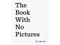The Book with No Pictures Hardcover Book