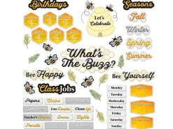 The Hive Classroom Organization Bulletin Board Set