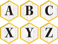 The Hive 4" Punch-Out Letters