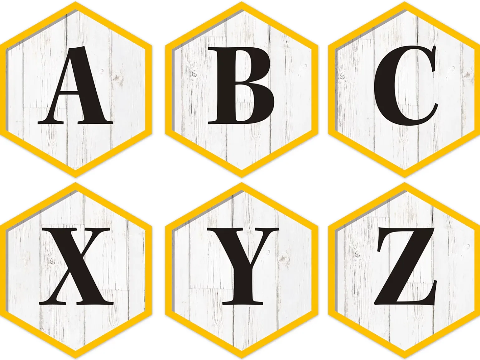 The Hive 4" Punch-Out Letters
