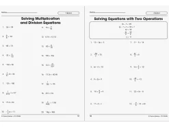 The 100+ Series™ Pre-Algebra Workbook