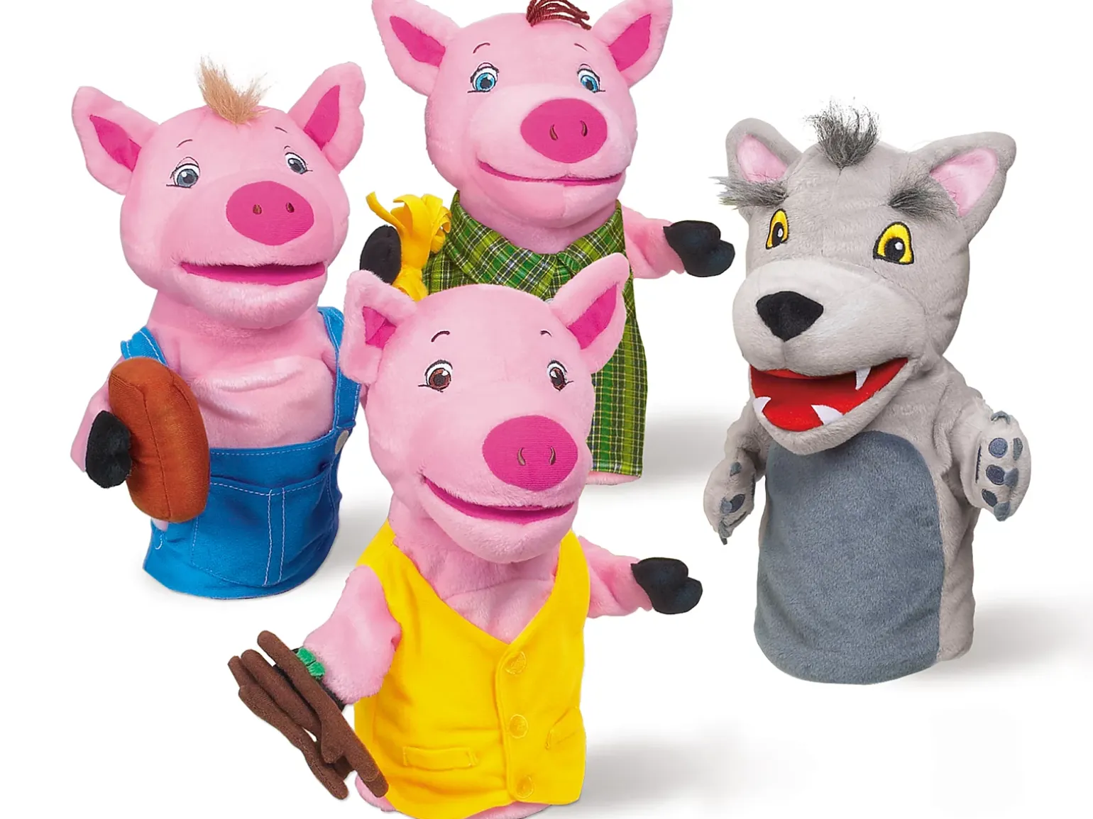 The Three Little Pigs Storytelling Puppet Set