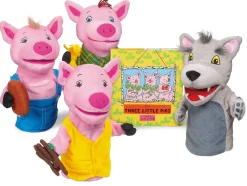 The Three Little Pigs Storytelling Puppet Set
