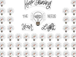 The World Needs Your Light Bulletin Board Set