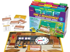 Time & Measurement Folder Game Library - Gr. 2-3
