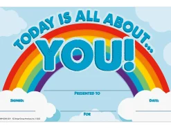 Today Is All About You Certificates