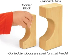 Toddler Hardwood Unit Blocks