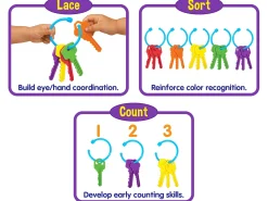 Toddler Lacing Keys