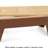 Toddler Two-Station Sand & Water Table - Natural Colors