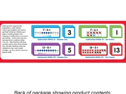 Touch & Match Sensory Subtraction Cards