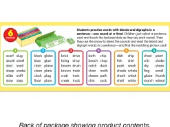 Touch & Read Blends & Digraphs Sentence Match