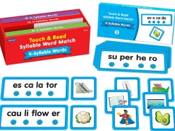 Touch & Read 4-Syllable Words Match