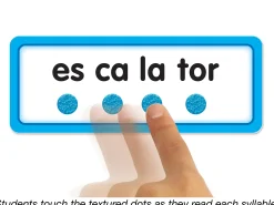 Touch & Read 4-Syllable Words Match