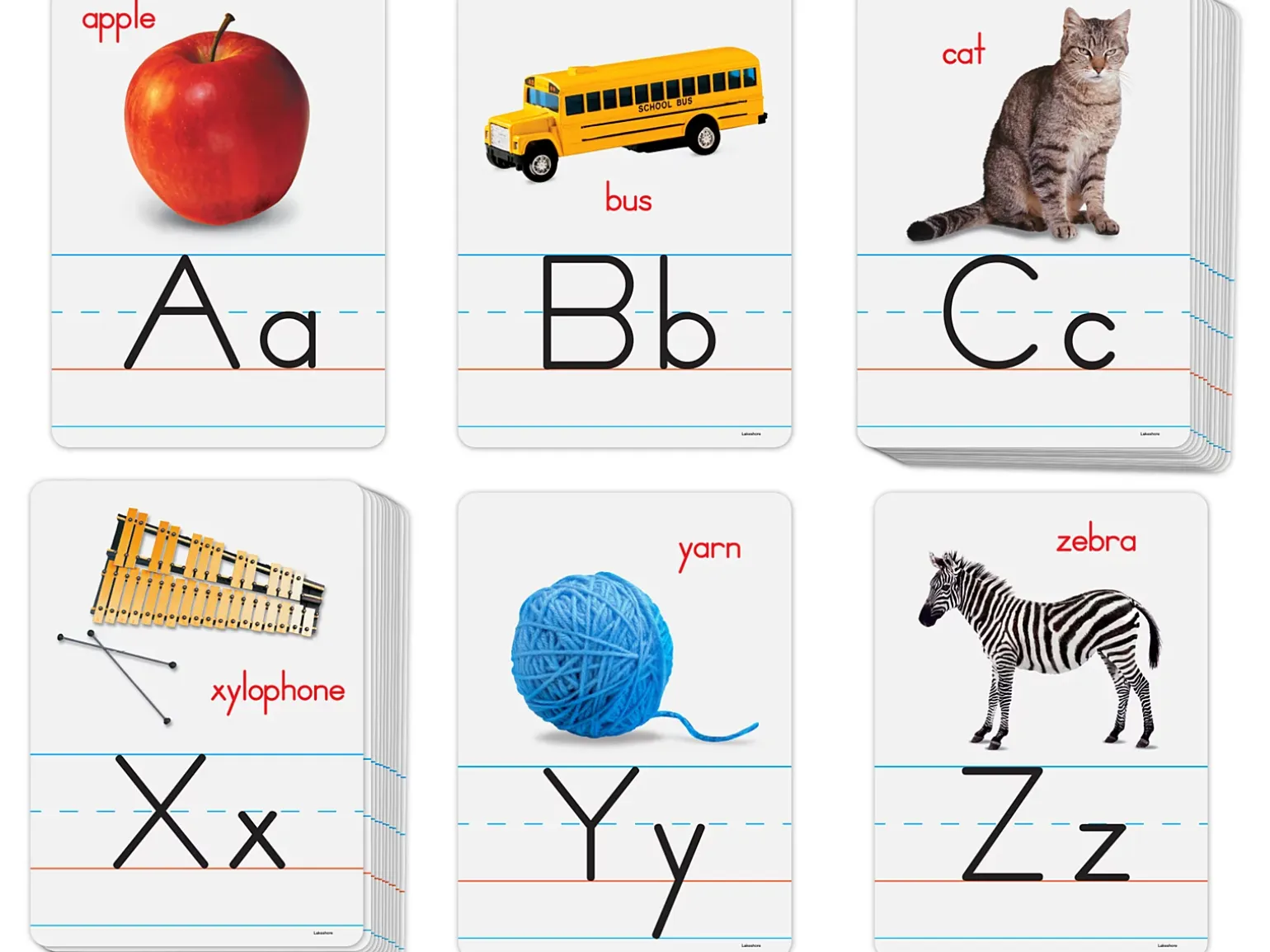 Traditional Manuscript Alphabet Photo Cards
