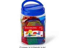 Translucent Sensory Pattern Blocks