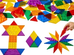 Translucent Sensory Pattern Blocks