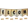 Travel the Map! Welcome Pennant Bulletin Board Set