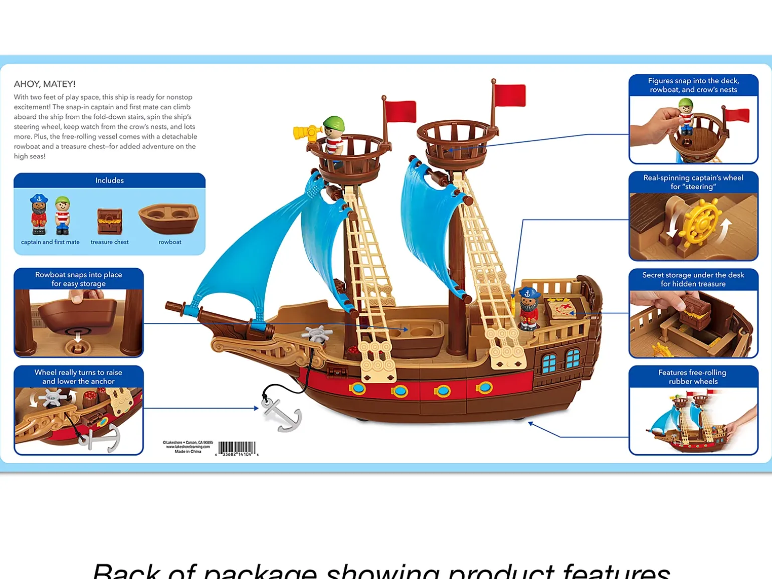 Treasures Await! Adventure Ship