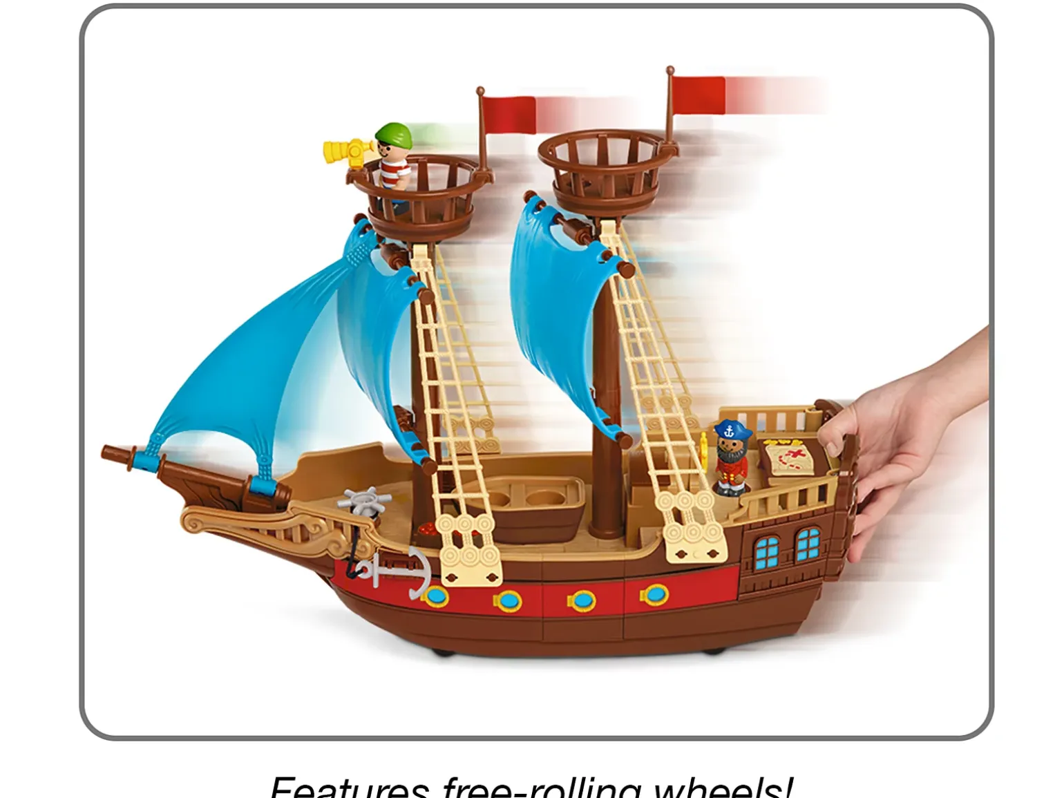 Treasures Await! Adventure Ship
