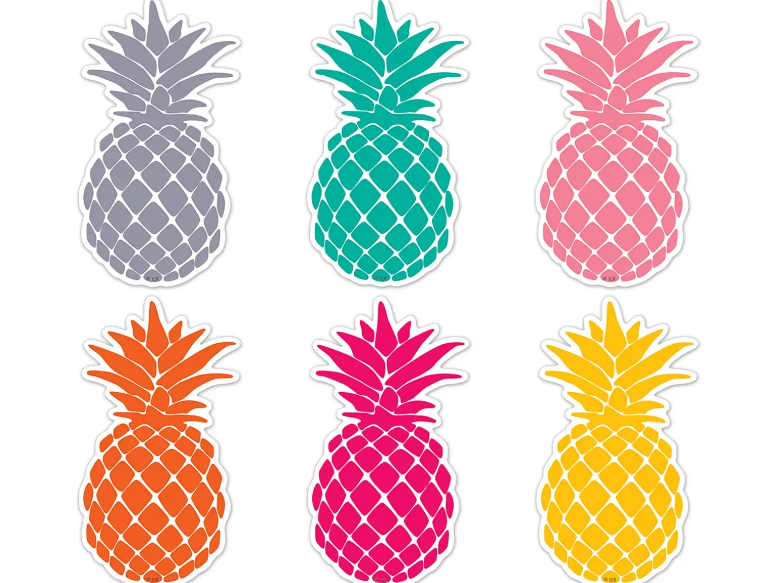 Tropical Punch Pineapple Mini Accents