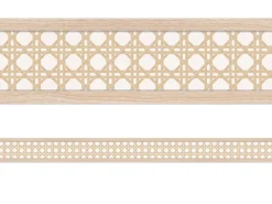 True to You Woven Rattan Border