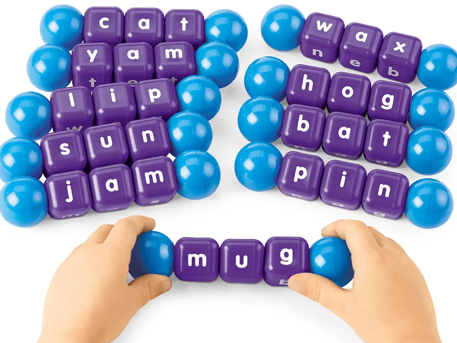 Twist & Turn 3-Letter Word Builders - Set of 10
