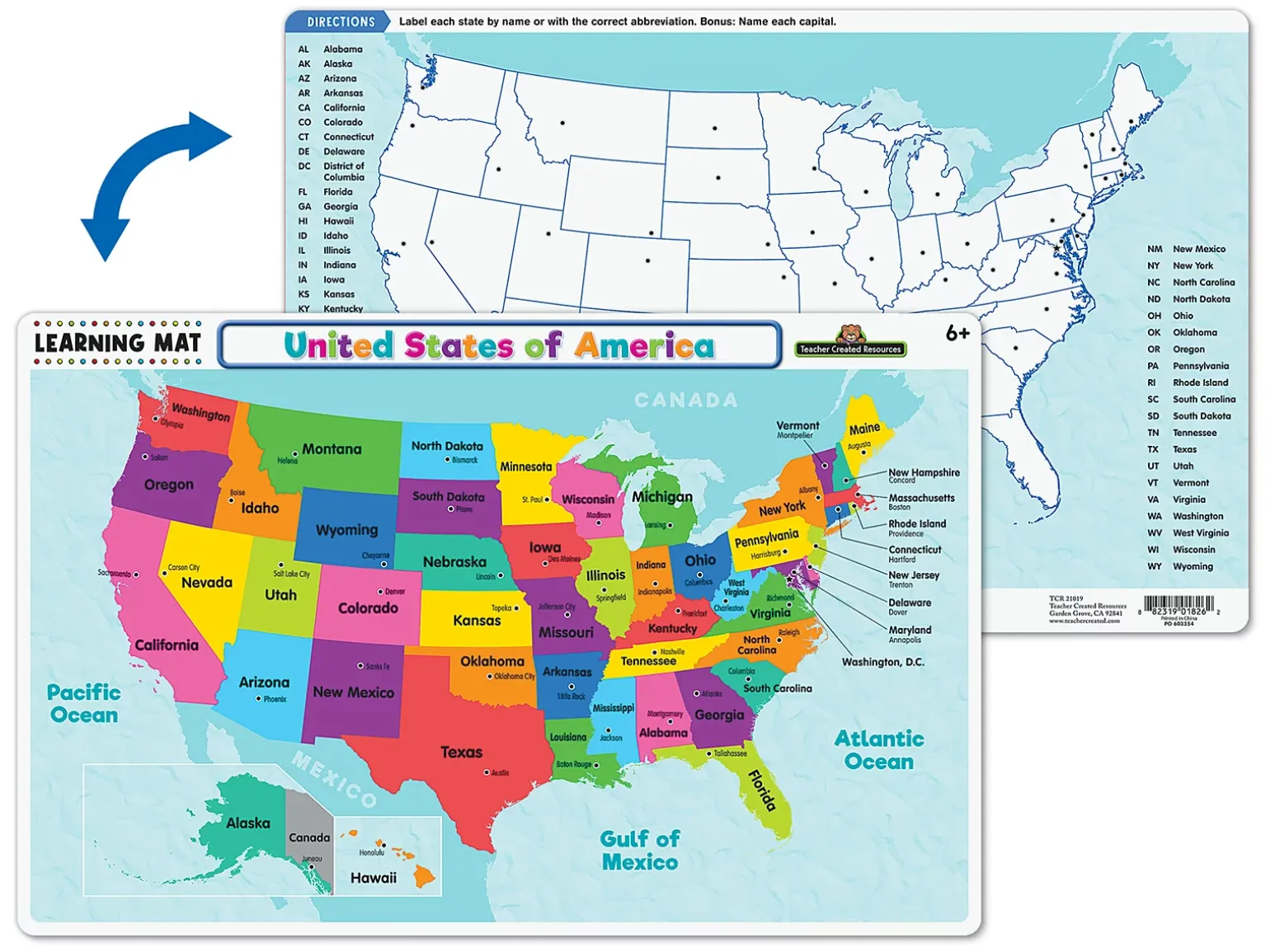 United States Learning Mat