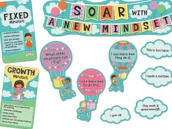 Up & Away Growth Mindset Bulletin Board Set