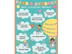 Up & Away Positive Mindset Poster