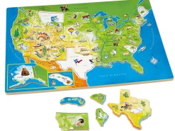 U.S.A. Map Puzzle