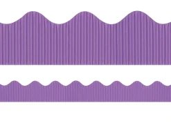 Violet Scalloped Bordette®
