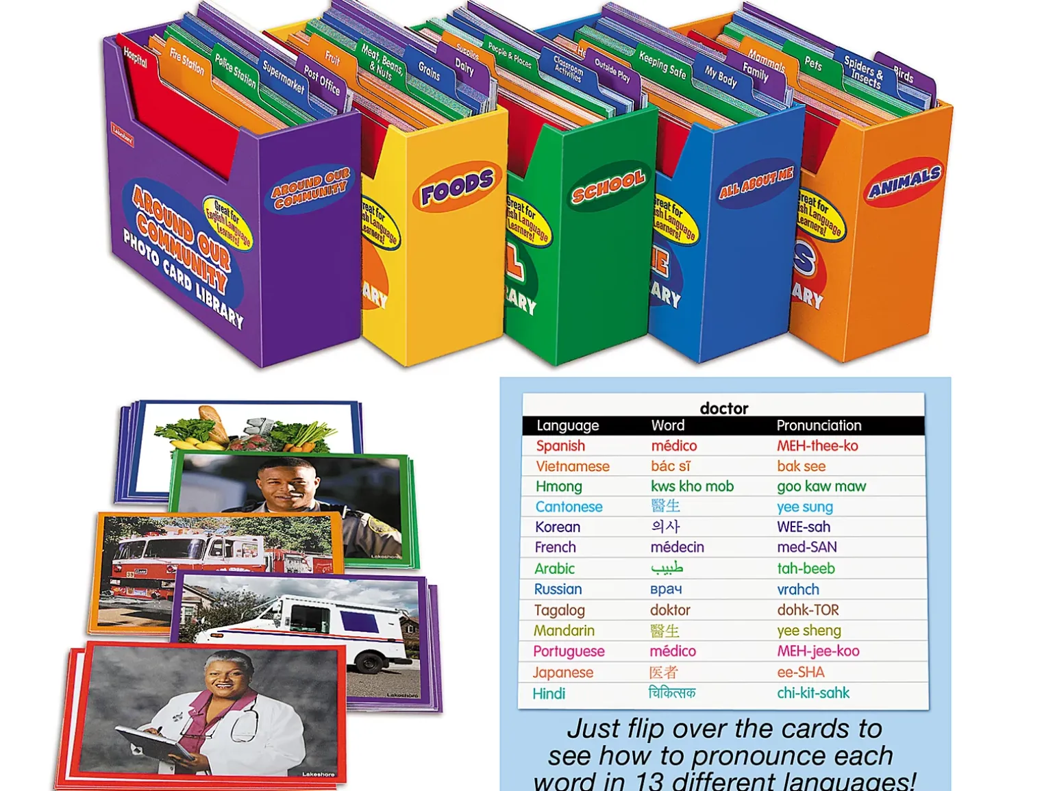 Vocabulary Development Photo Card Libraries - Complete Set