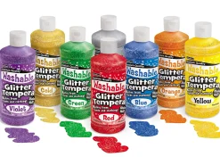 Washable Glitter Tempera Paint - Pint