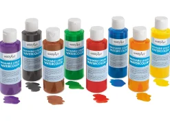 Washable Liquid Watercolors - Set of 8