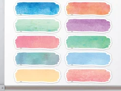 Watercolor Magnetic Write & Wipe Accents