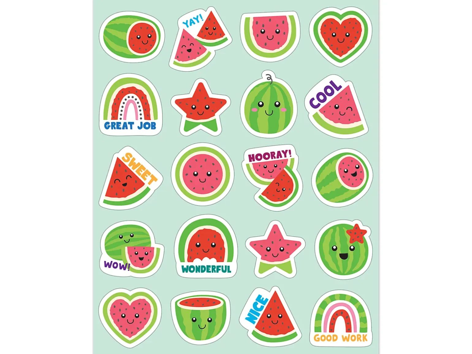 Watermelon Scented Stickers