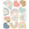 We Belong Rainbow & Heart Stickers