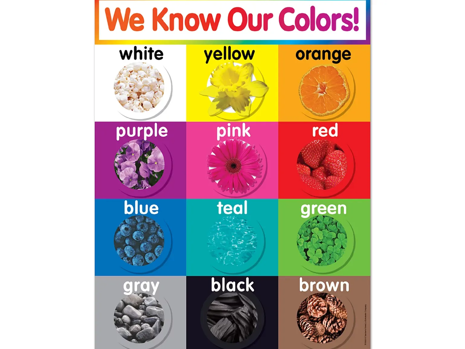 We Know Our Colors! Poster