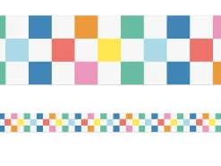 We Stick Together Checkered Border